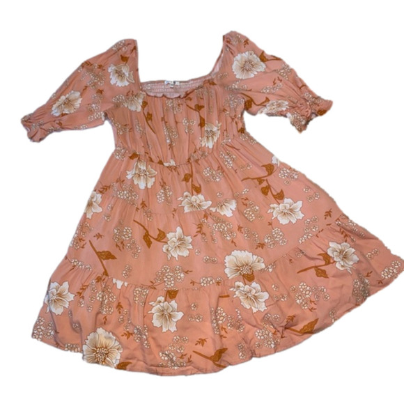 Heaven & Hearts Dresses & Skirts - Blush Coral Flowy Dress - Plus Size